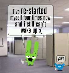 re-started