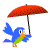hyy bluebird umbrella